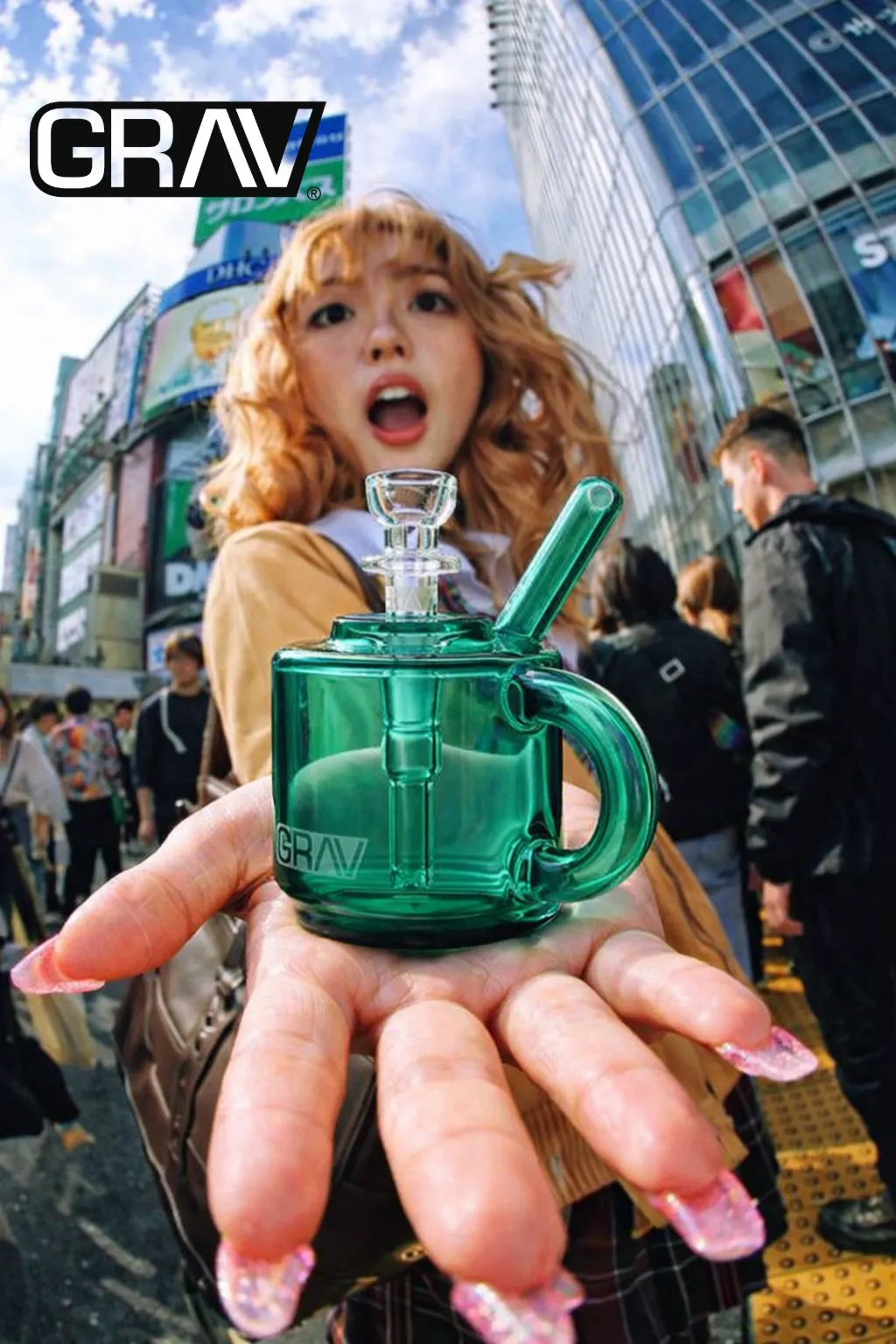 Pipe420 Glassware – GRAV functional glass bubbler from curated glassware and fresh drops collection