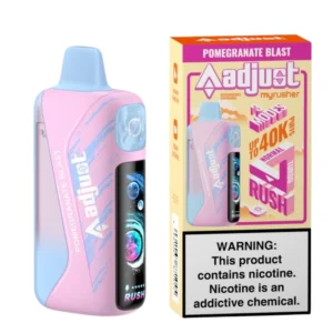 ADJUST MYRUSHER 40000PUFFS DISPOSABLE - PACK OF 5