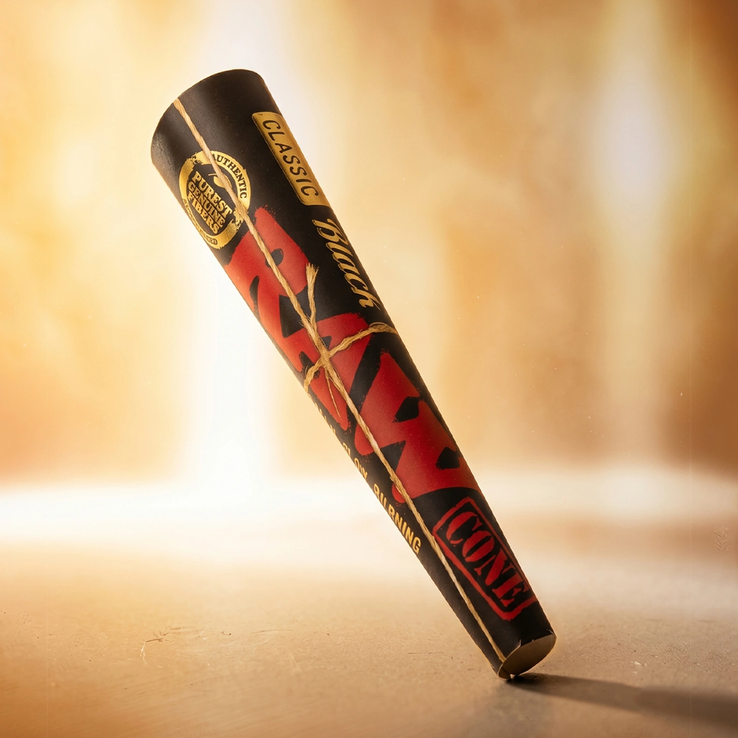 RAW Black Pre-Rolled Cones