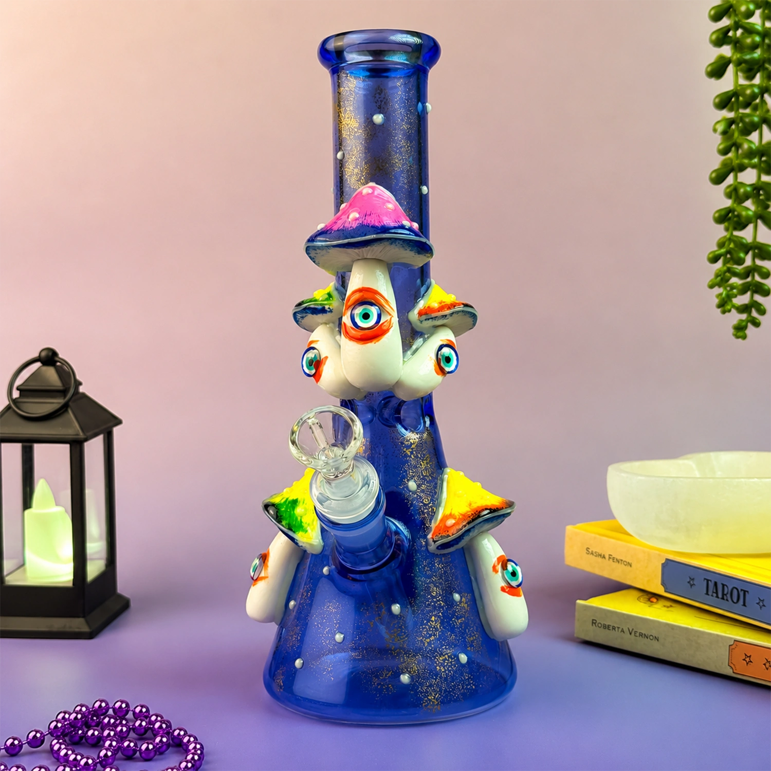 Shroom Mob Beaker (Glow In Dark)